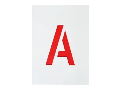 Buchstaben-Schablonen A bis Z aus Kunststoff