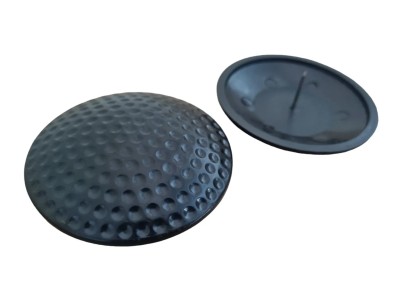 Golf Hartetiketten RF 8.2 MHz 53 mm oder 63 mm rund für erschwerte Entfernung der Warensicherung