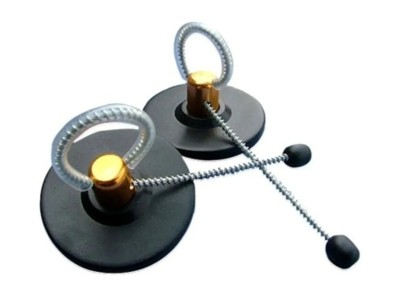 Flaschensicherung B001 AR RF 8.2 MHz und AM 58 kHz magnetisch schwarz für Flaschen Warensicherung