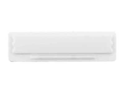 AM Klebeetiketten 45 x 11 mm ohne Aufdruck für Warensicherung AM 58 kHz auf DIN A4 Bogen