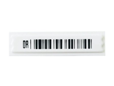 AM Klebeetiketten 45 x 11 mm mit falschem Barcode auf DIN A4 Bogen für Warensicherung AM 58 kHz