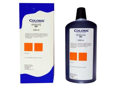 Coloris Verdünnung 420 für Kroska P 200 PR 770 P 8280 P und weitere Farben