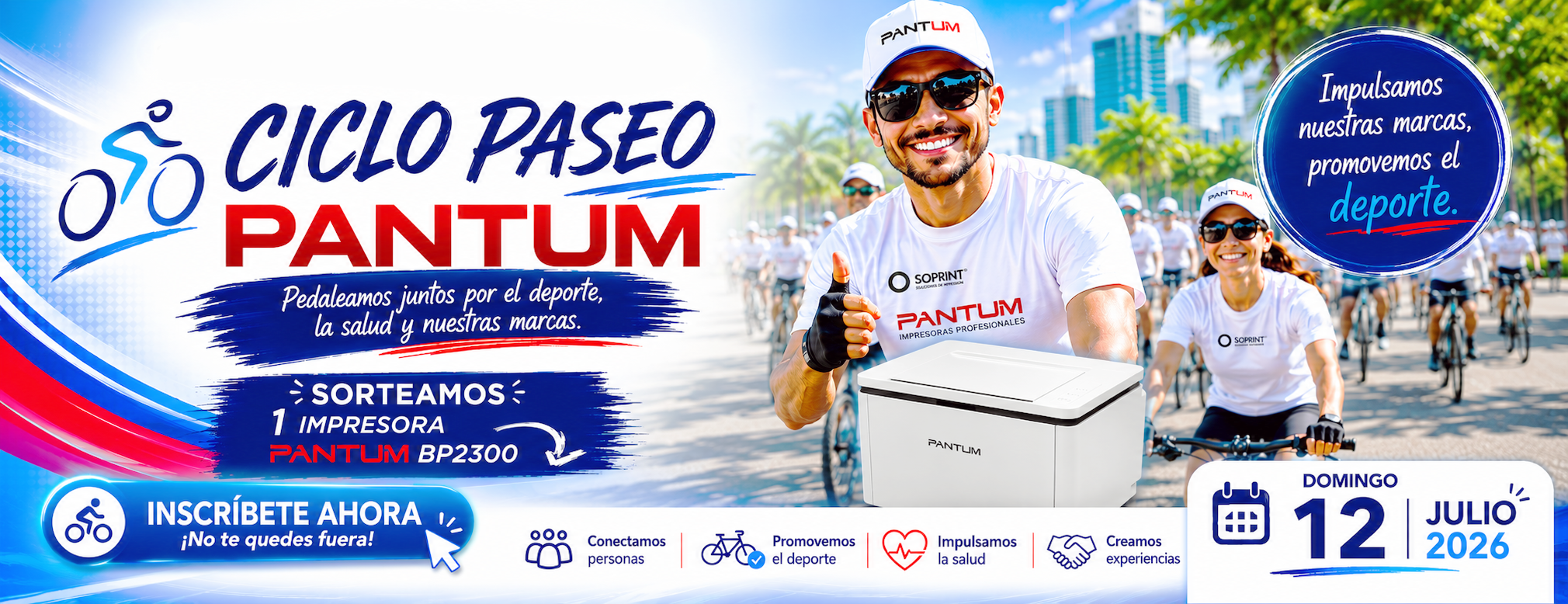 Ciclopaseo Pantum 2026