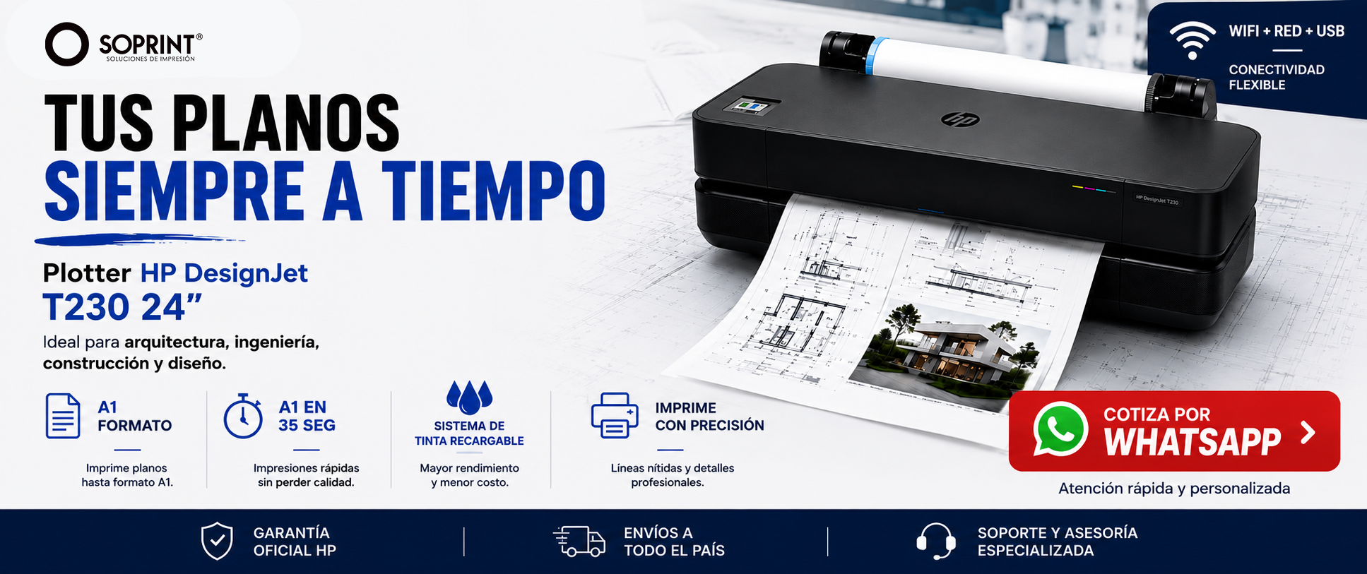Plotter HP T230