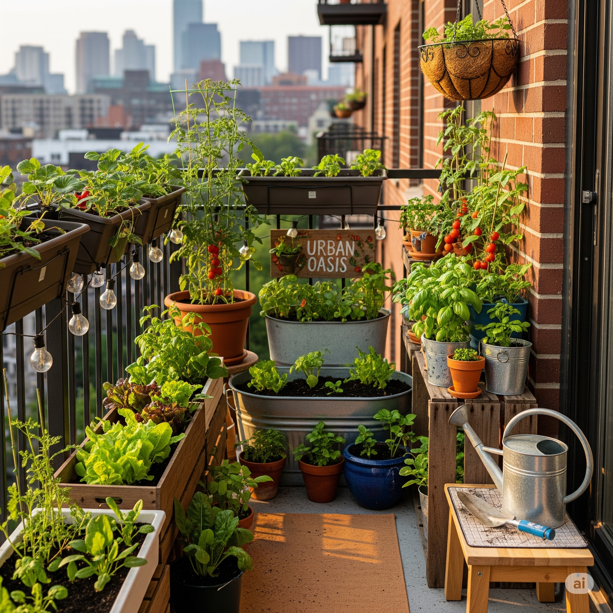 The Best Urban Homesteading Tips For Small Balcony Gardens