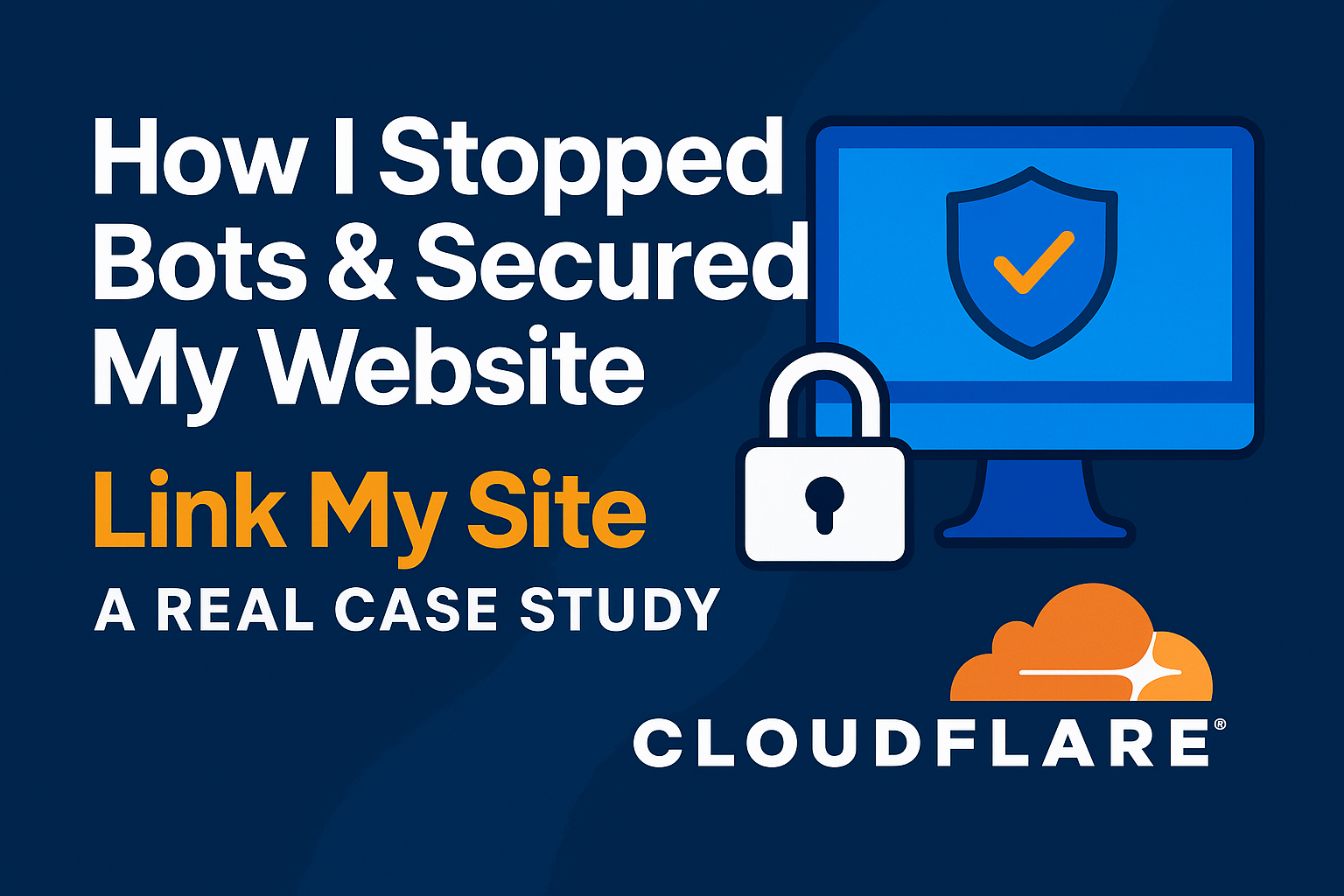 How I used Cloudflare firewall rules and Zero Trust to protect Link My Site from bots, rate limiting and malicious attacks.