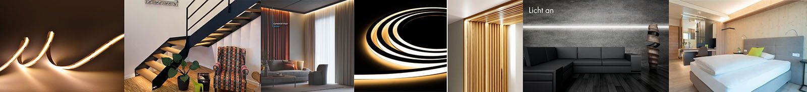 COB LED Streifen - Projekte mit COB Strips von 1A-Ledshop
