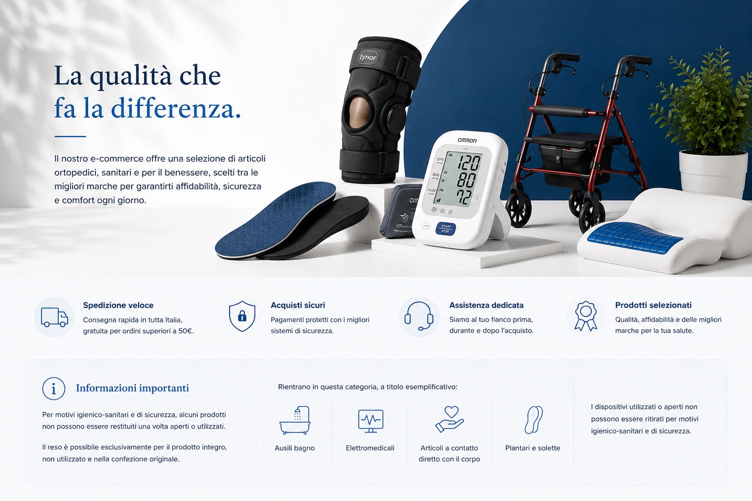 NEGOZIO ONLINE ORTOPEDIA CIBRARIO