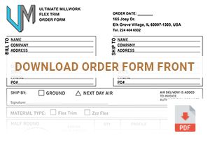 Order Form Front