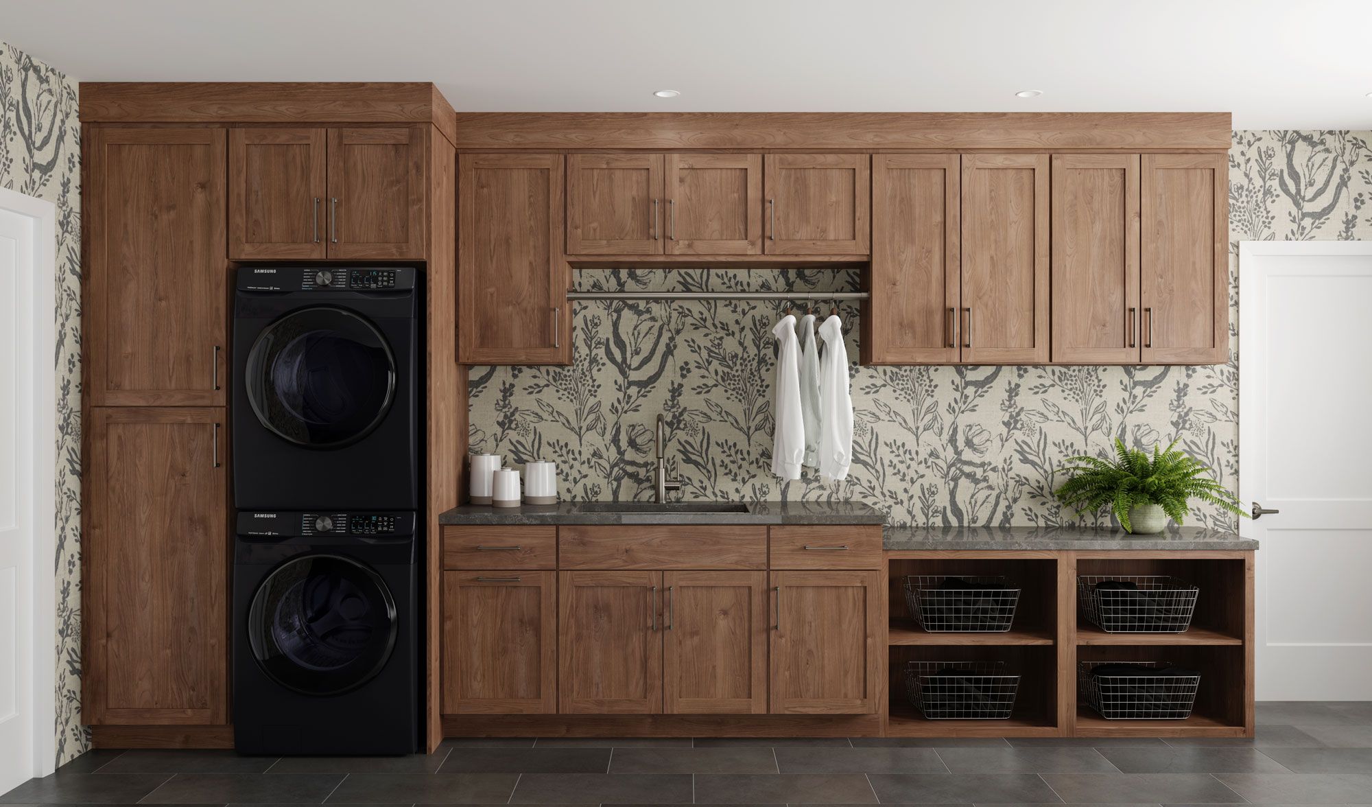 Woodland Cabinetry laundry room cabinetry