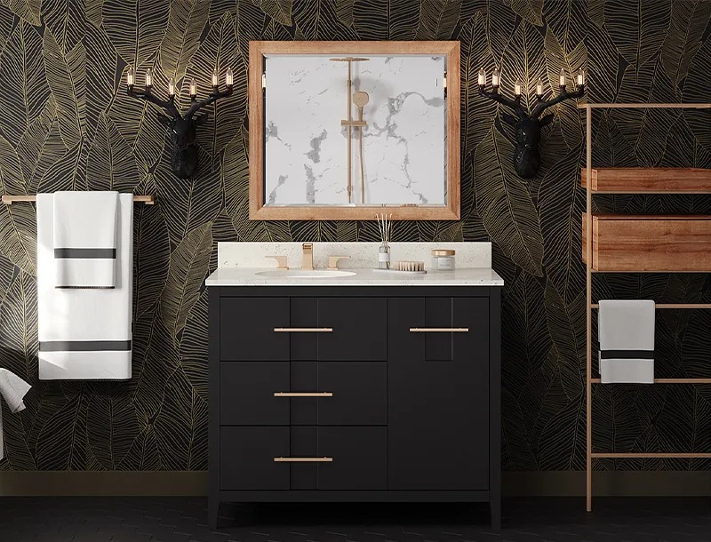 Black Katara vanity