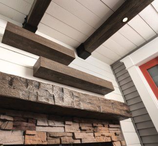 Decorative ceiling beams and trusses