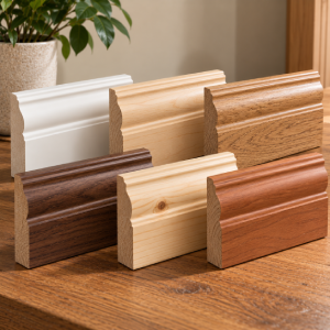 Moulding in different wood species