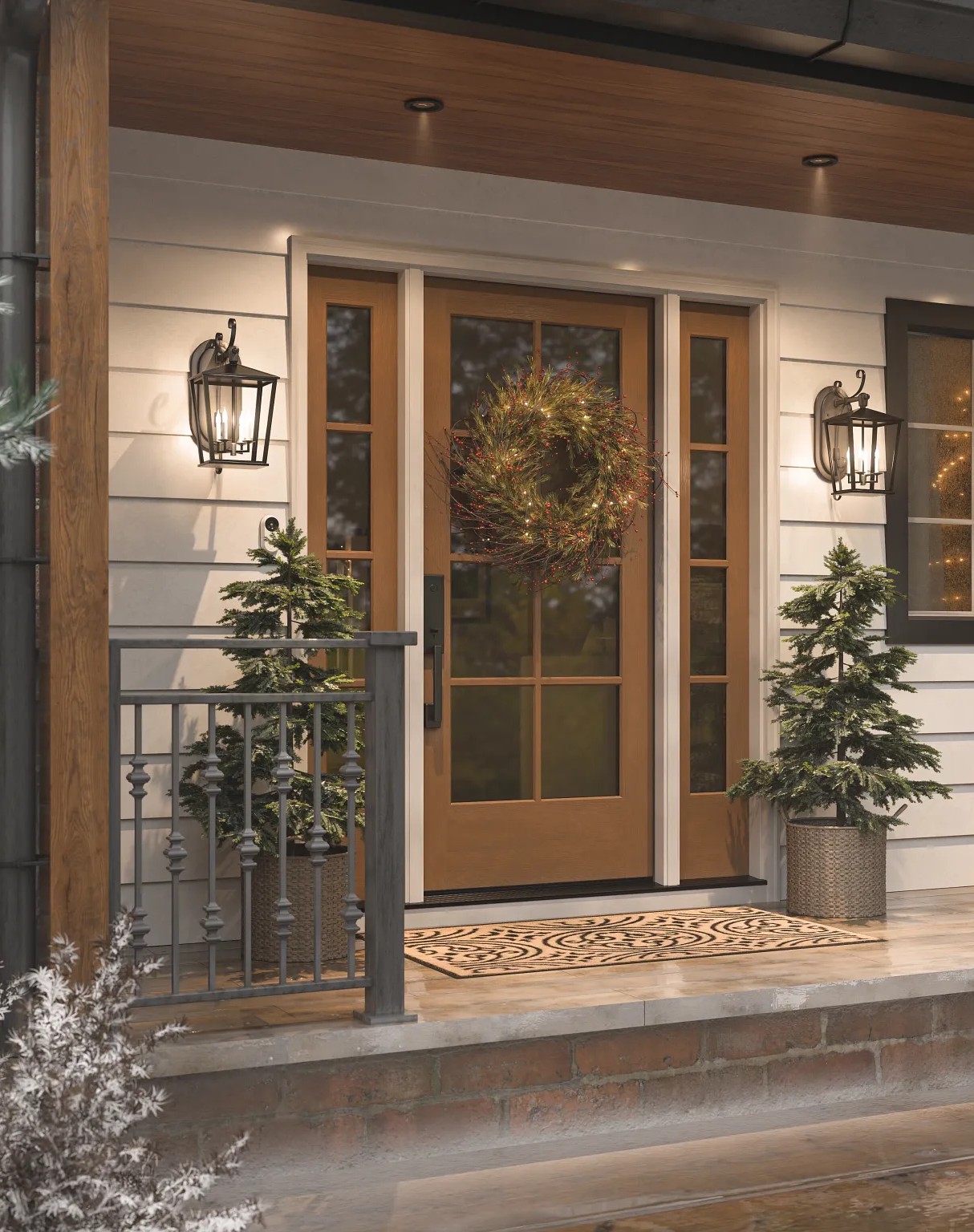Exterior entry door