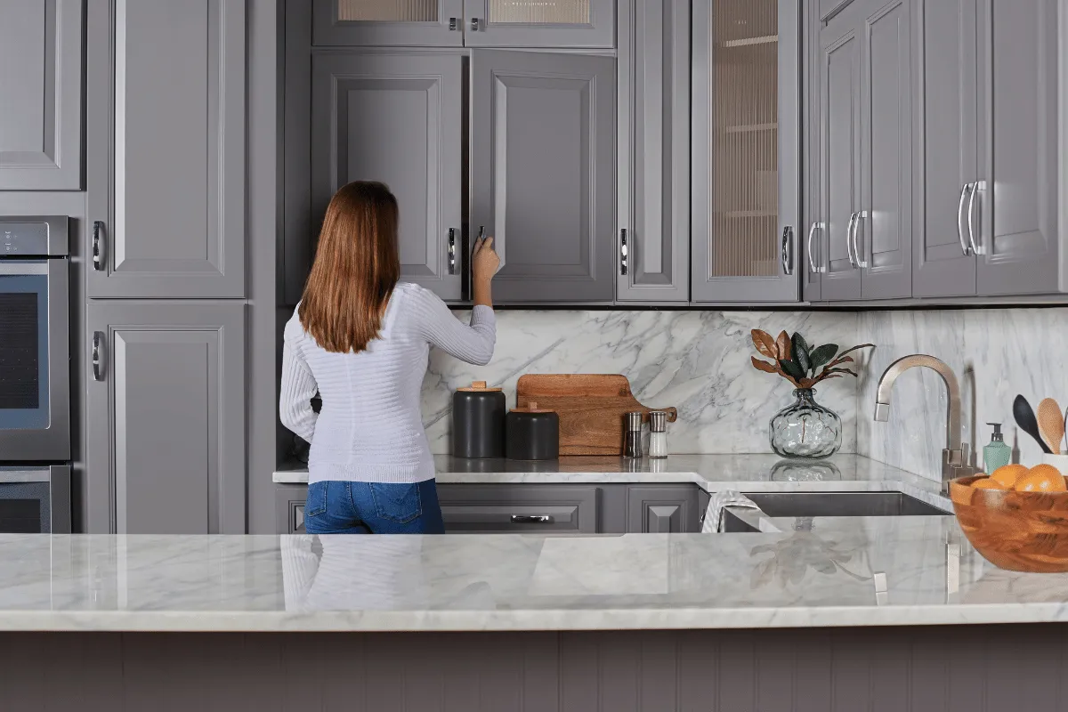 Kitchen cabinets
