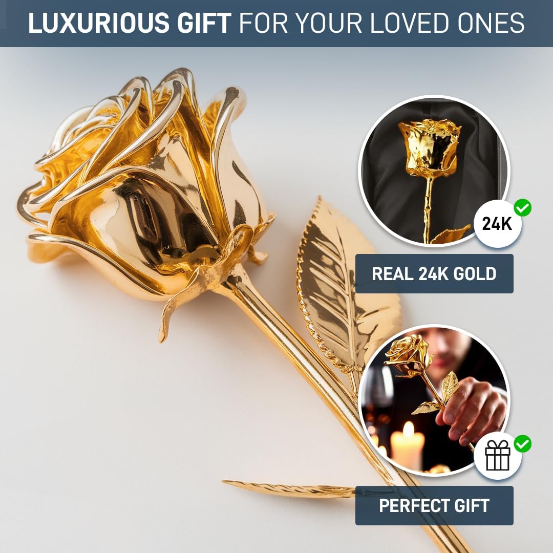 Mikamax 24K Zlatna Ruža (Golden Rose)