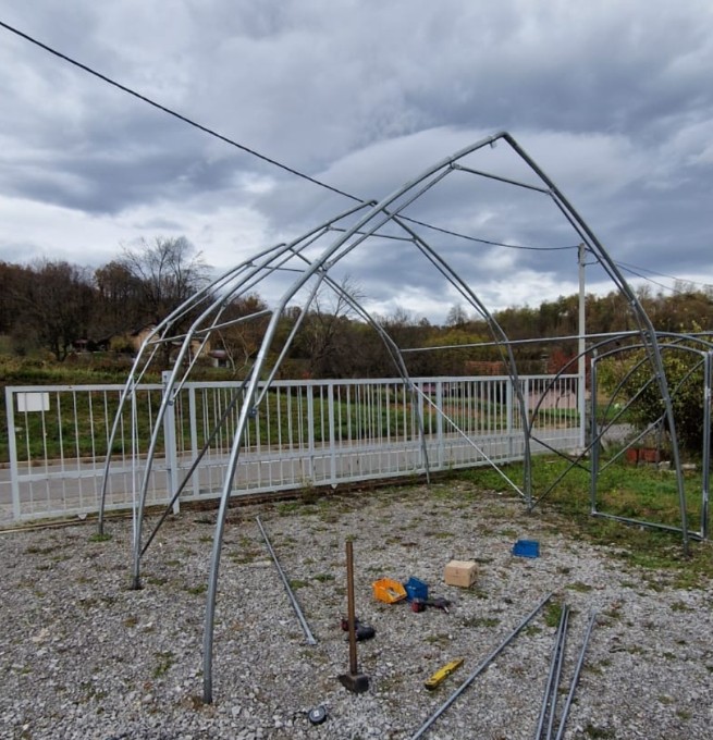 Hochwertiges Lagerzelt