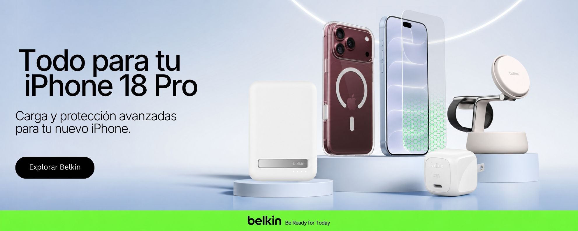 Belkin - Carga y protección para iPhone