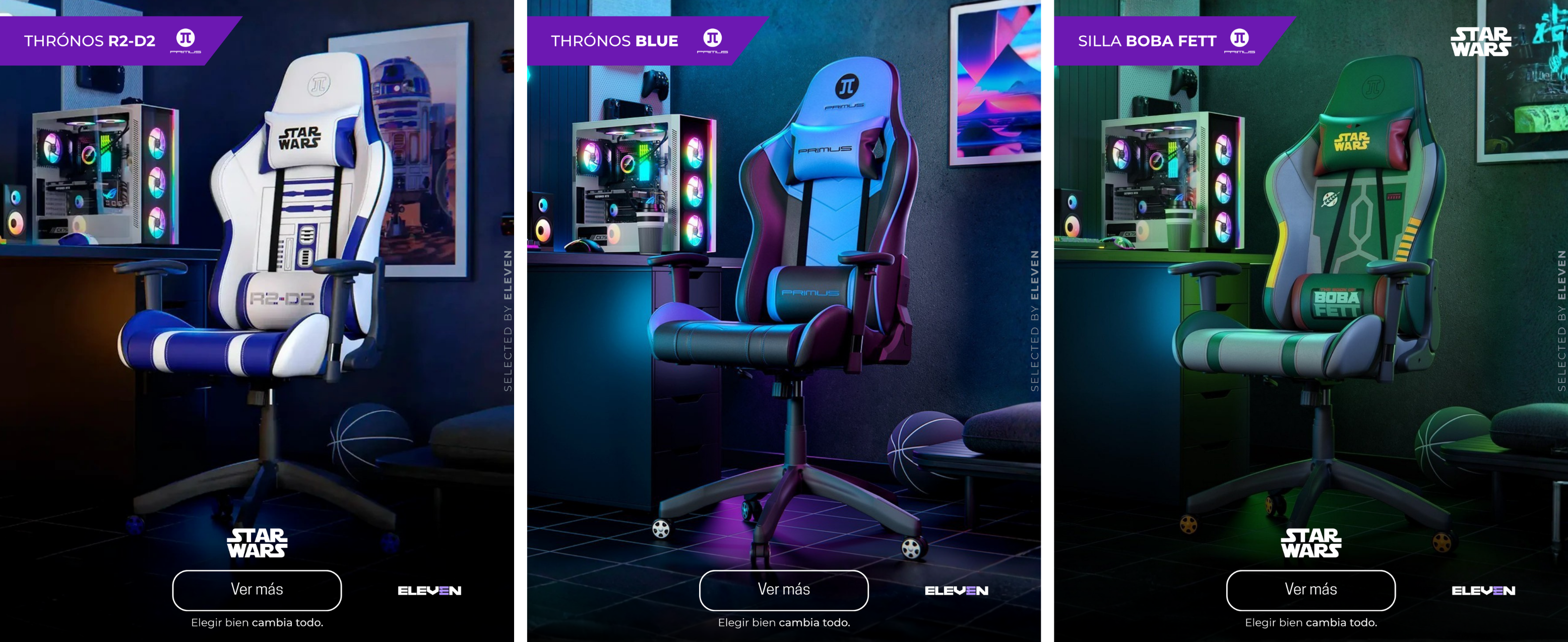 Sillas Primus Star Wars