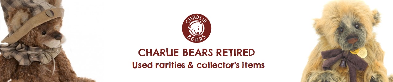 Charlie Bears Retired – pre-owned collectible bears and rare pieces from past collections in excellent condition