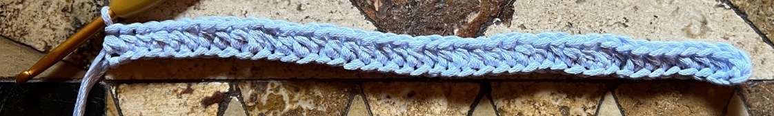Topflappen Häkelanleitung Halbe Stäbchen