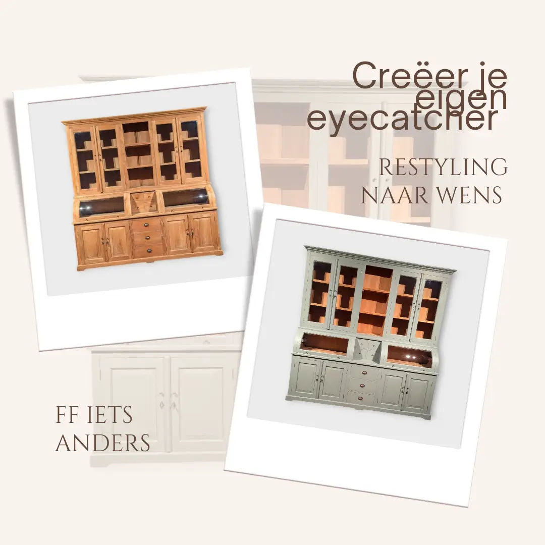 Restyle je kast bij Woonwinkel FF Iets Anders – Jouw lokale specialist in Goirle, Tilburg en Brabant