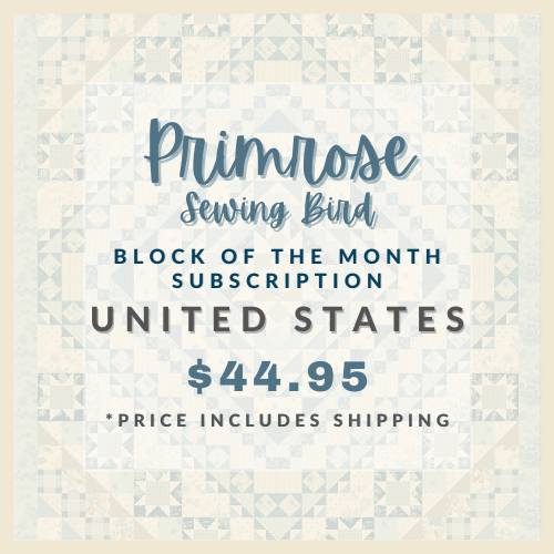 Primrose - Sewing Bird BOM