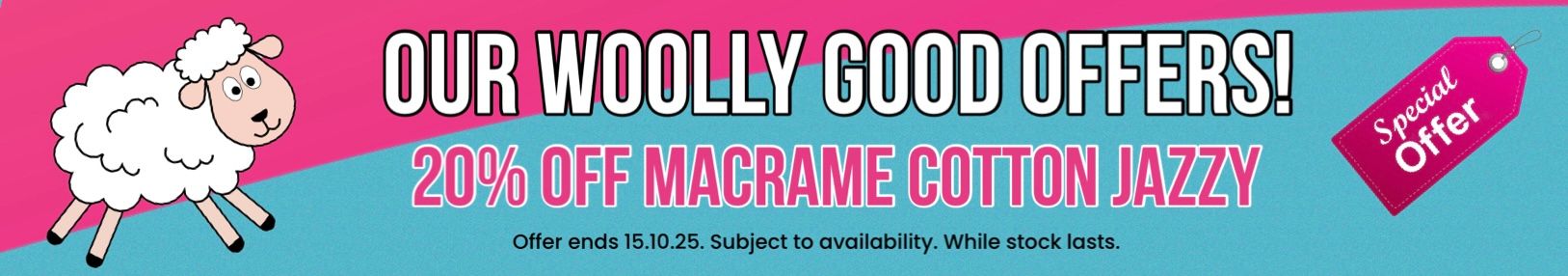 Macrame Cotton Jazzy