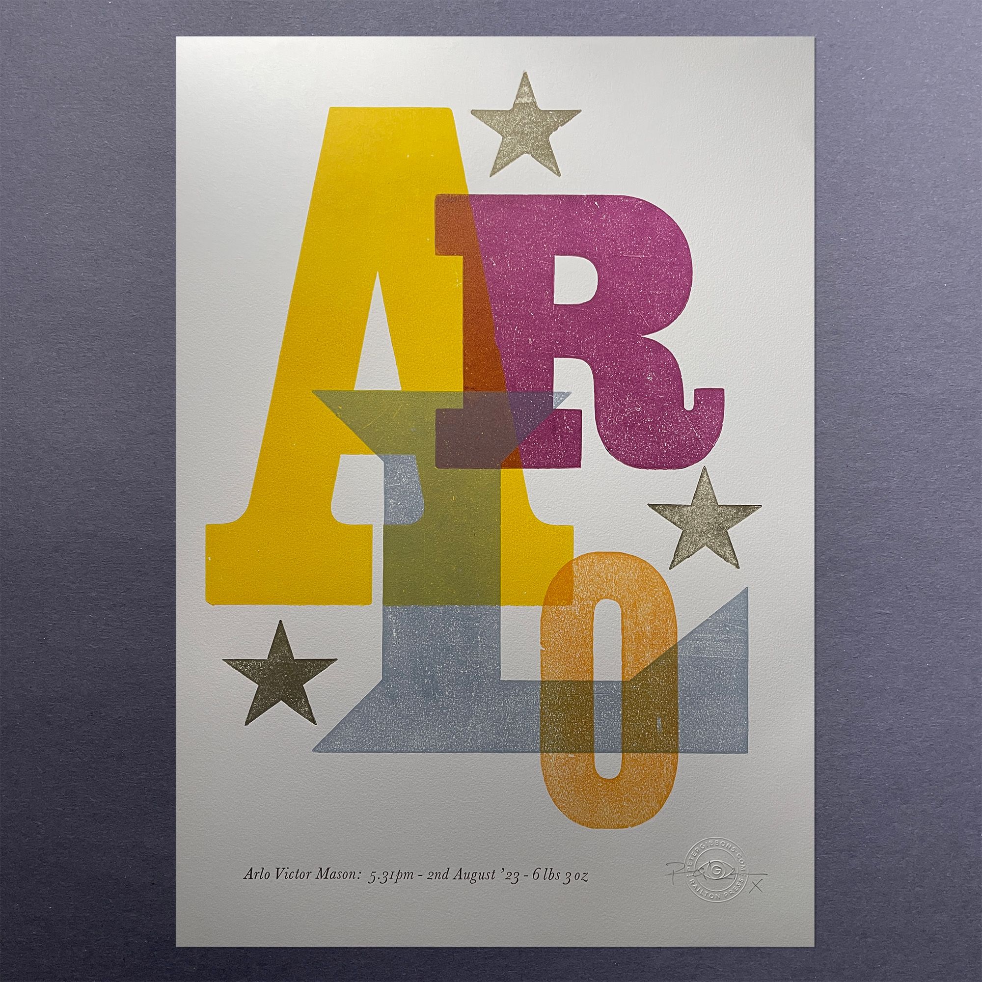 Peter Gibbons Bespoke Letterpress 