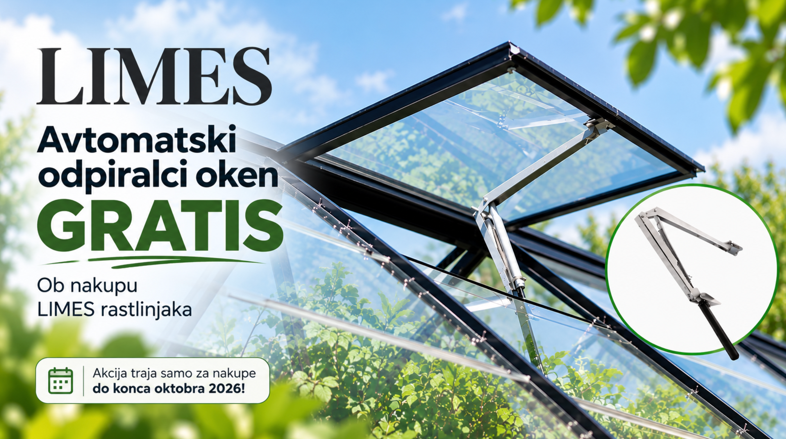 LIMES stekleni rastlinjaki