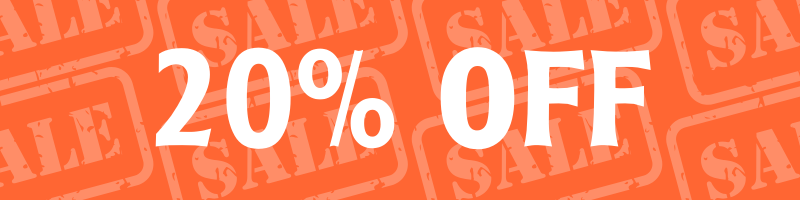 Shop by Category - sale 20% off