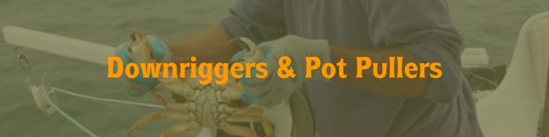 Shop Downriggers and Pot Pullers