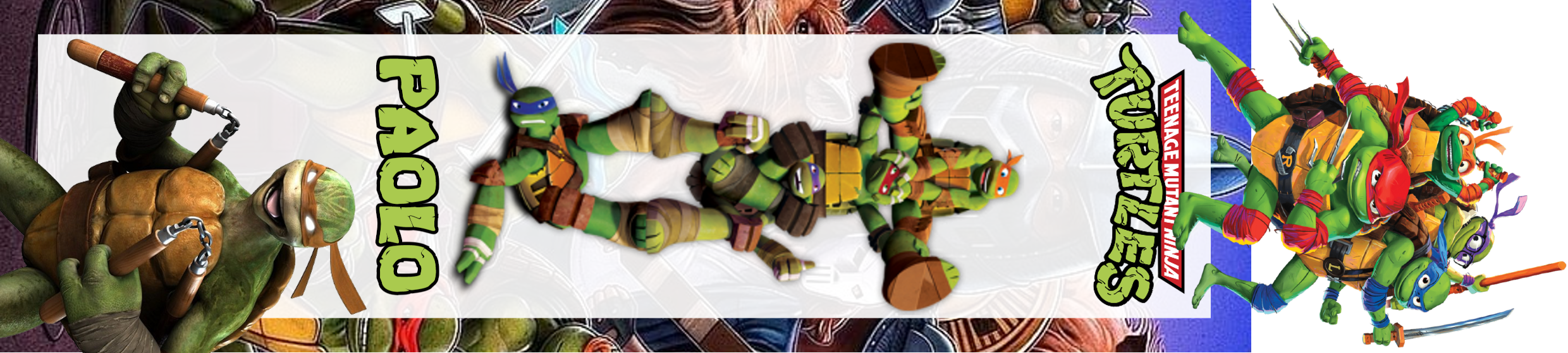 ninja turtle segnaposto barrette kinder personalizzate kit festa compleanno a tema
