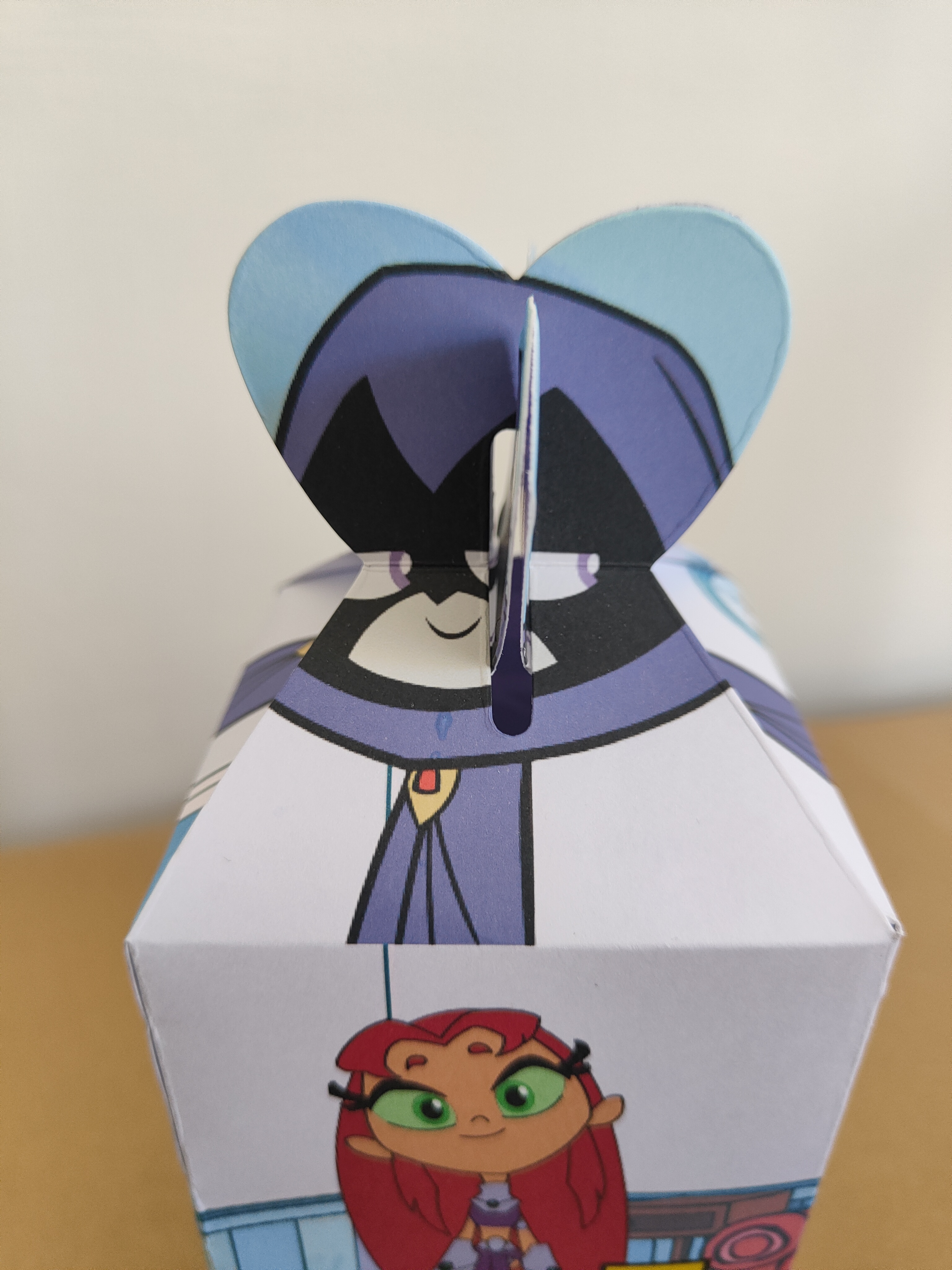 super grande scatola teen titans go mezzo happy meal porta merenda personalizzabile