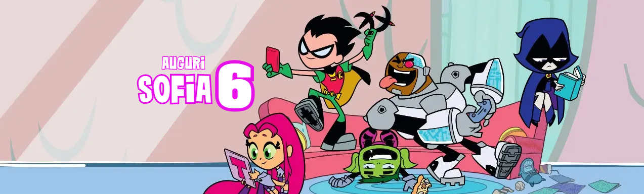 etichette adesive bottiglia bottigliette acqua personalizzabile con nome kit festa compleanno teen titans go
