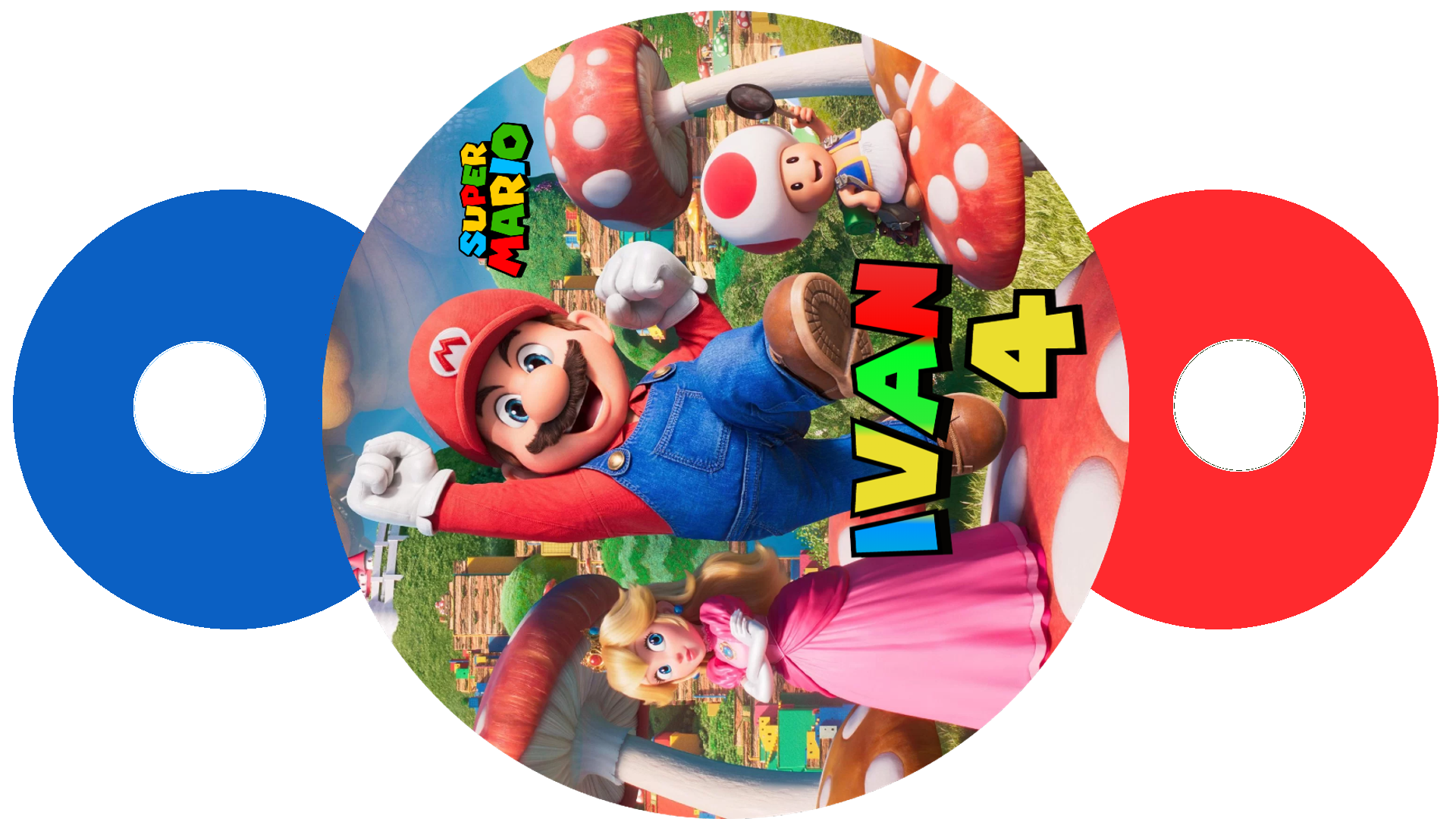 cannuccia personalizzata super mario bros addobbi festa compleanno