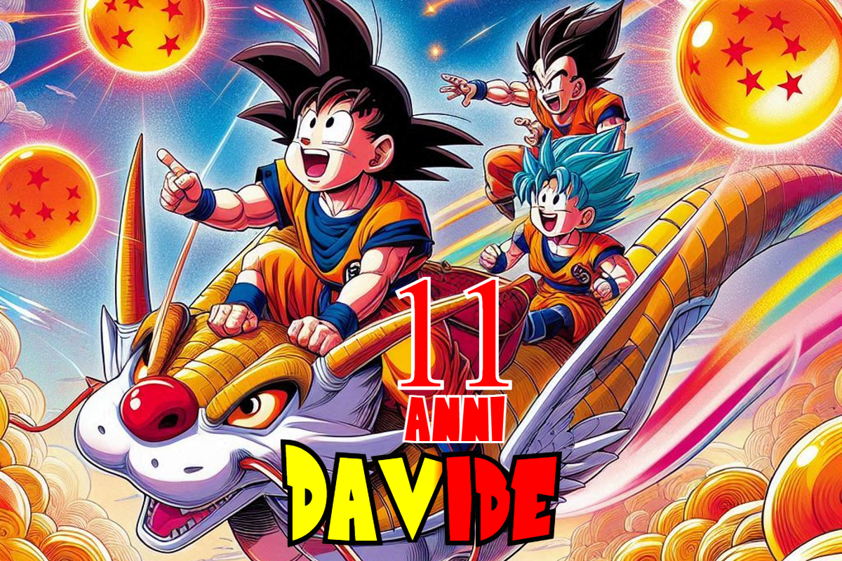 etichette adesive bolle di sapone personalizzabili dragon ball goku