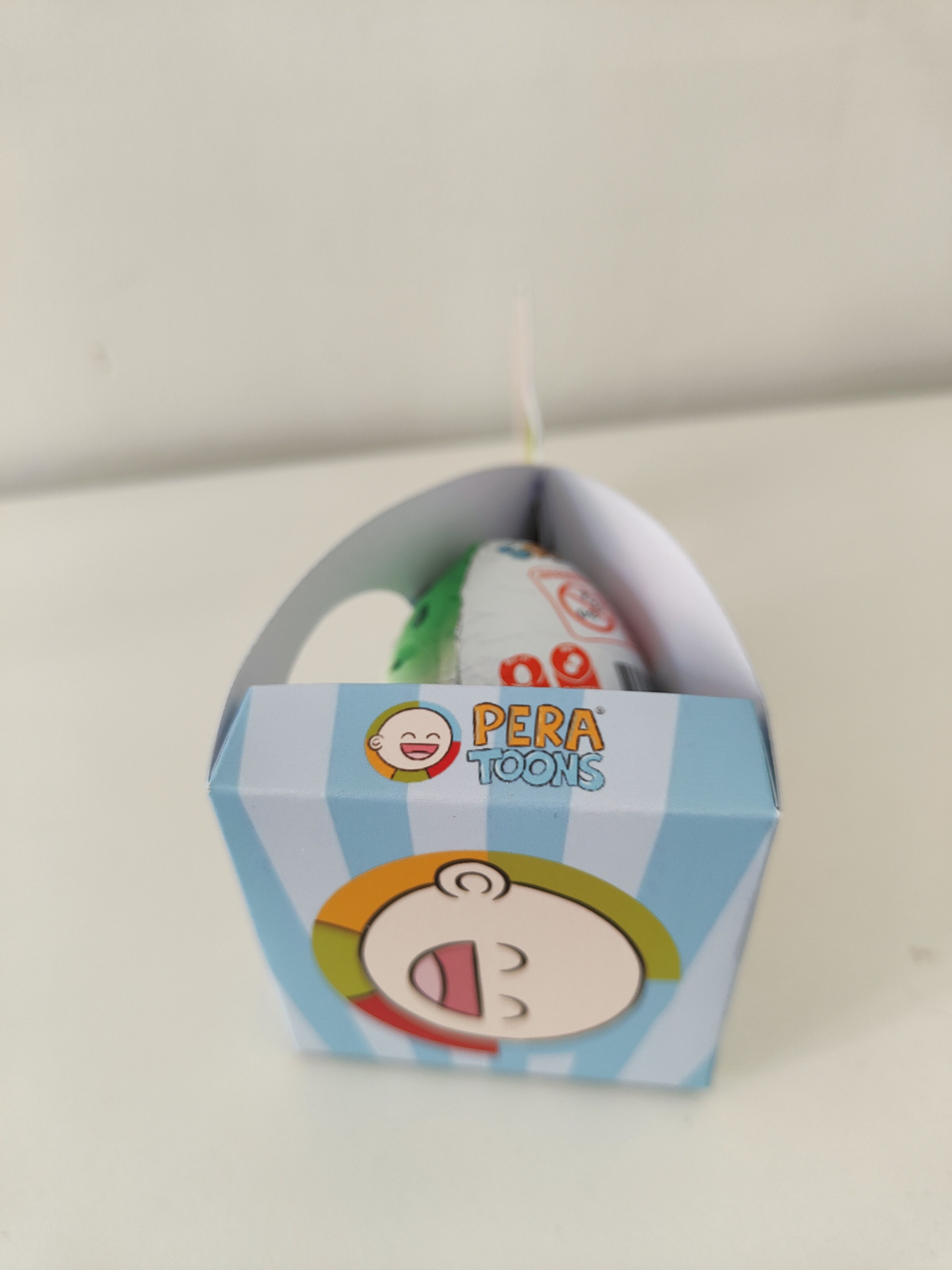 Scatolina porta Ovetto kinder Pera Toons personalizza regalino festa