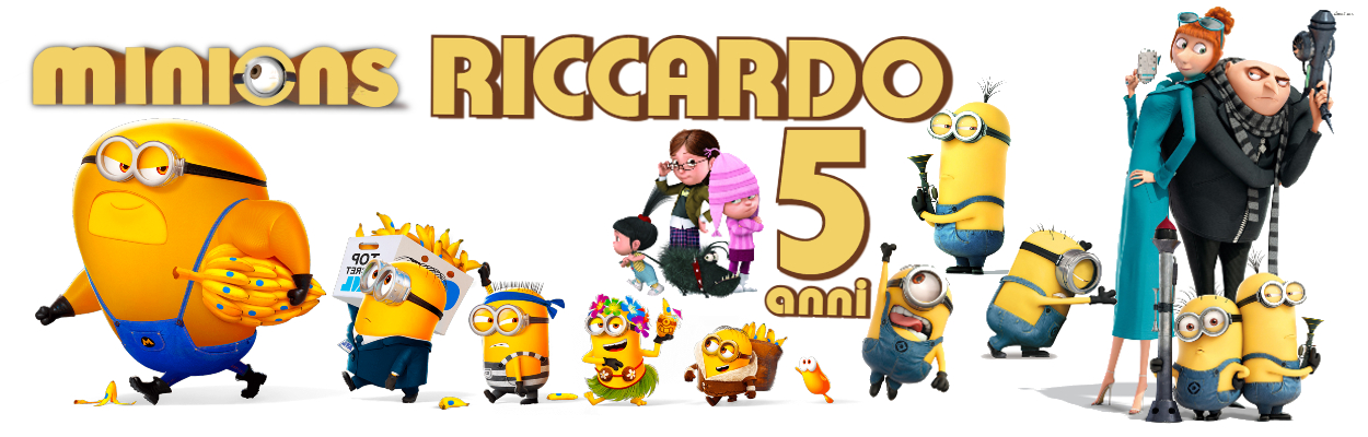 etichette adesivi bottiglia acqua personalizza festa compleanno Minions cattivissimo me