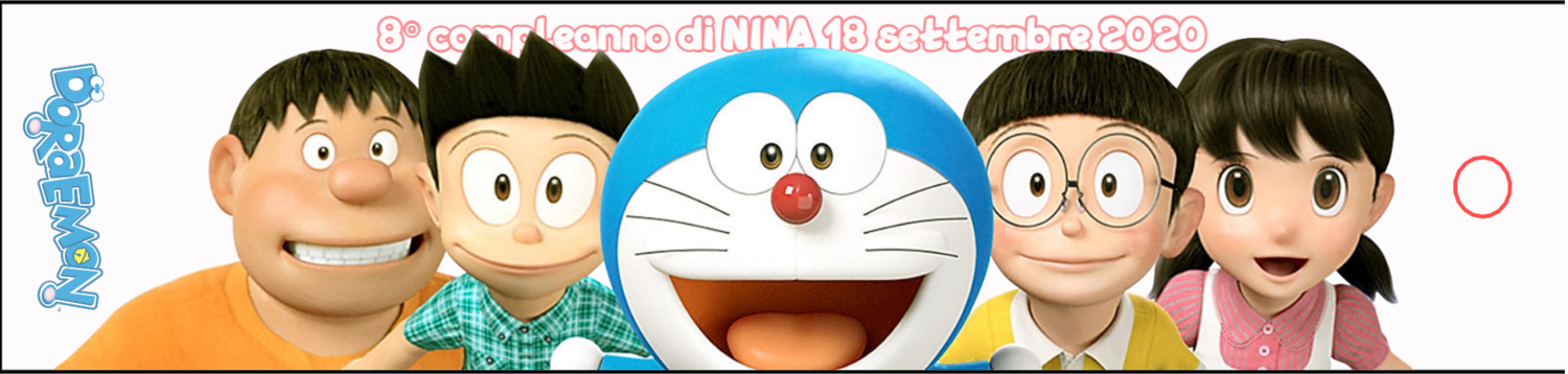 segnalibro personalizzato Doraemon