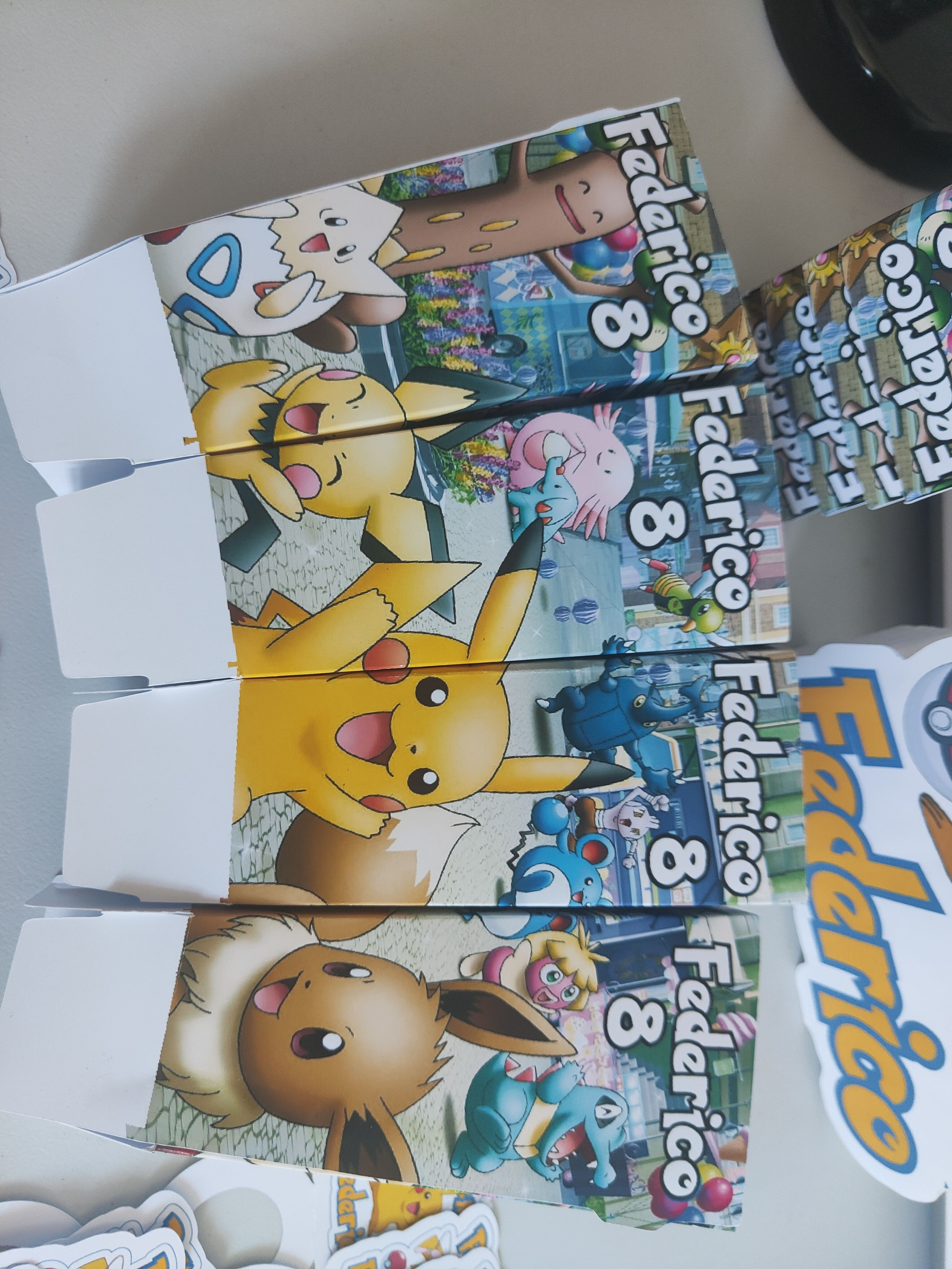 popcorn scatolina personalizzata pokemon