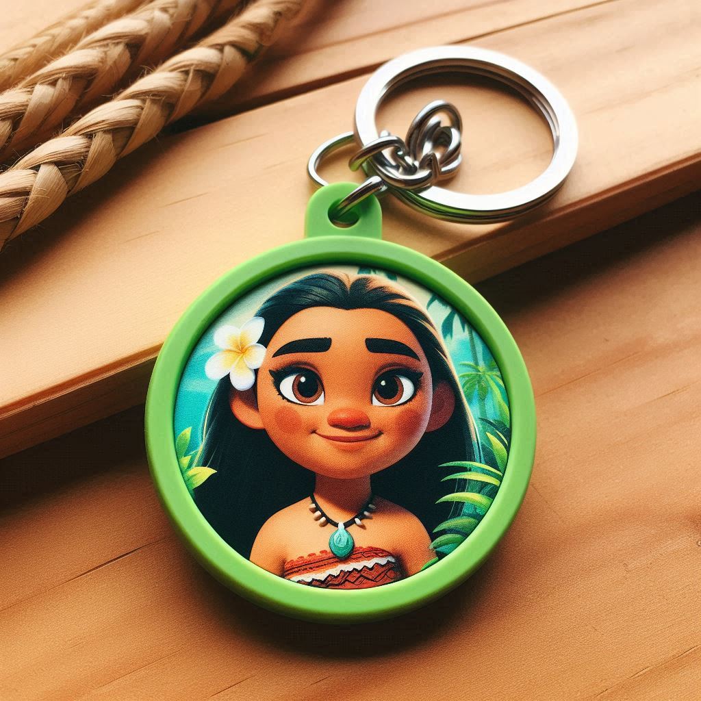 portachiavi zaino scuola gadget regalini fine festa compleanno a tema vaiana oceania disney