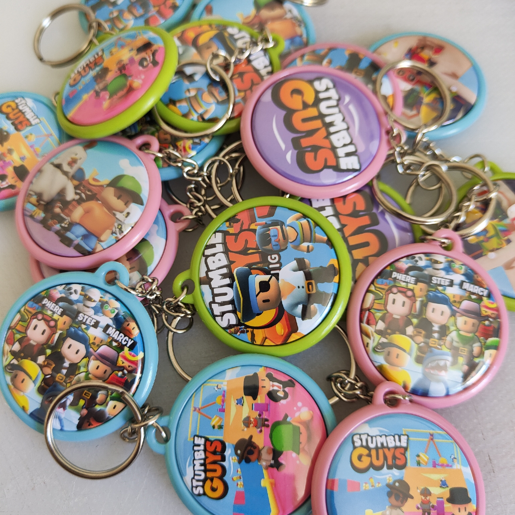 portachiavi Stumble guys personalizzabili regalini fine festa