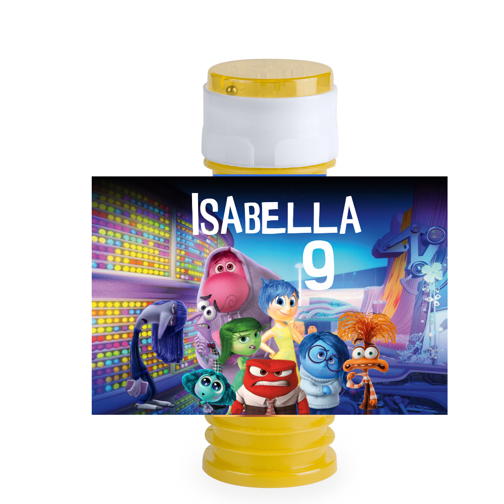 etichette adesive bolle di sapone inside out personalizza