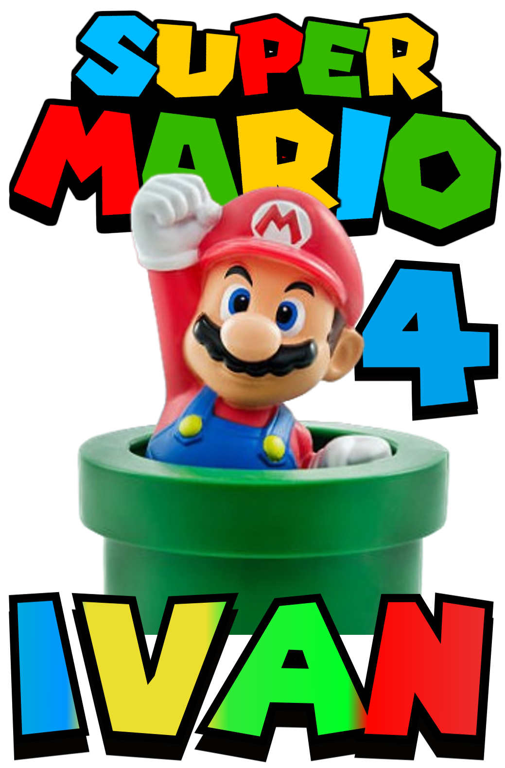 adesivi sagomati Super Mario Bros personalizza piatti bicchieri tovaglia festa di compleanno a tema