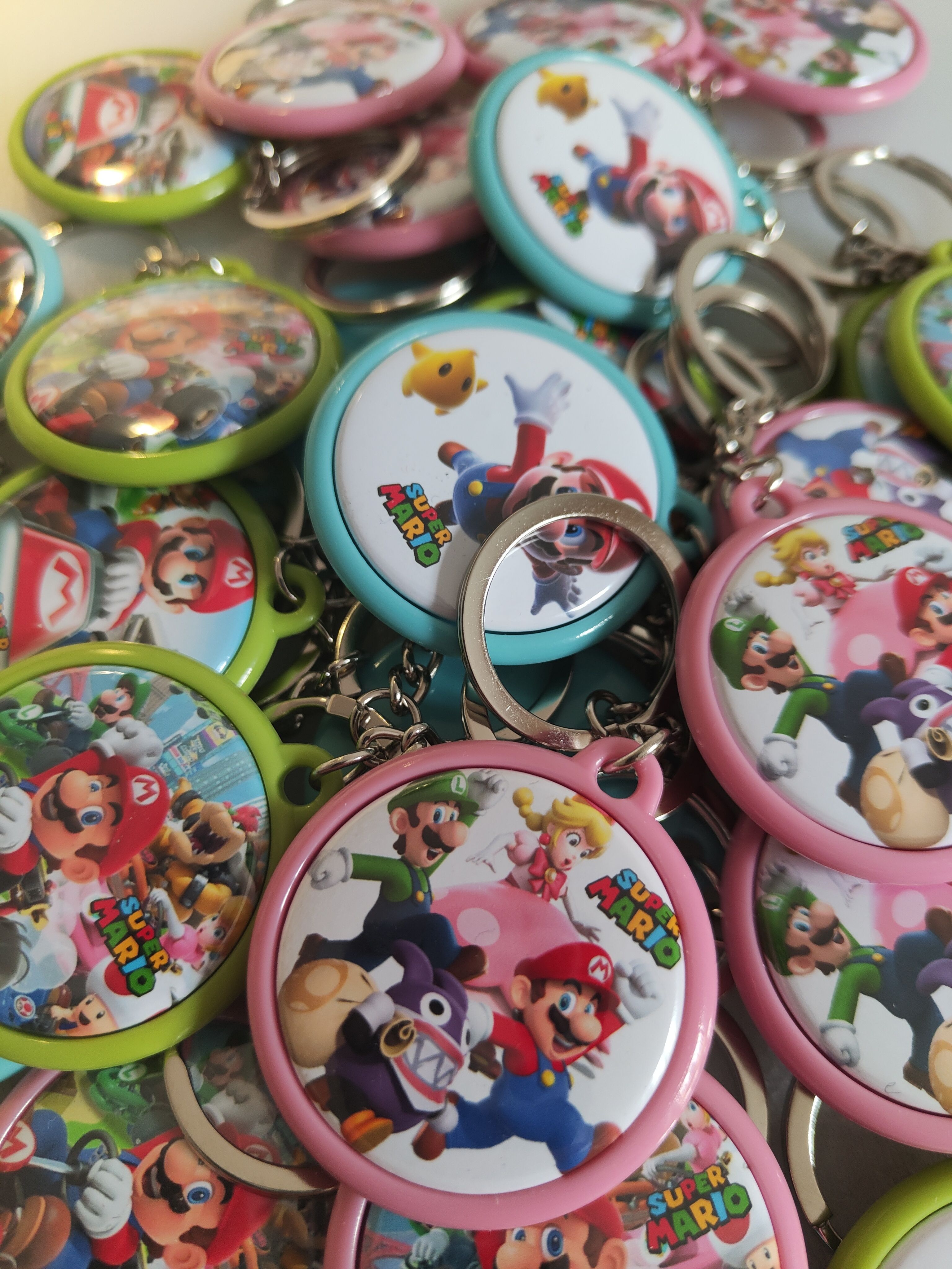 portachiavi zaino scuola super mario personalizza regalini festa