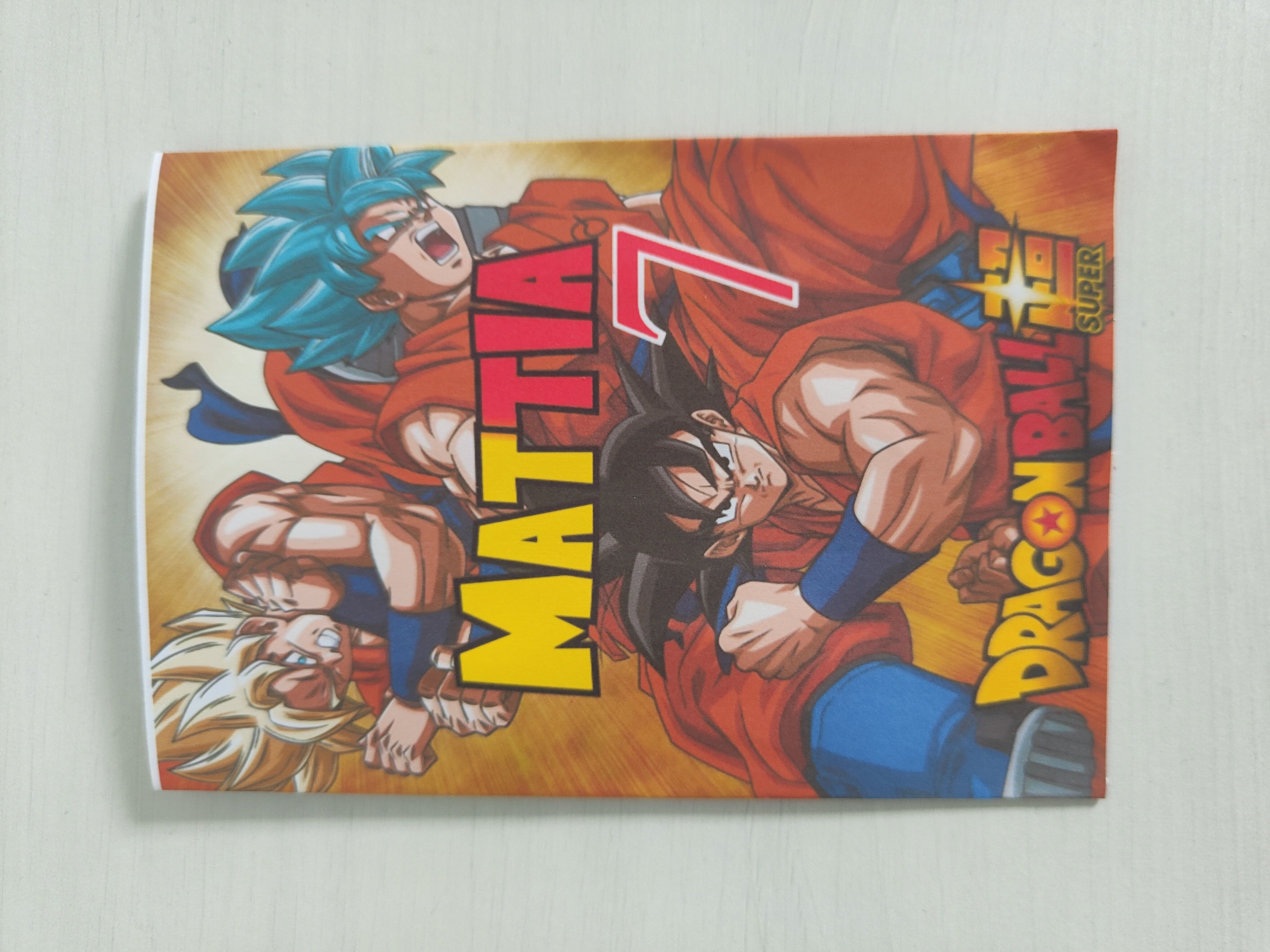 buste bustine sacchetti regalo per gadget regalini fine festa personalizzate Dragon Ball