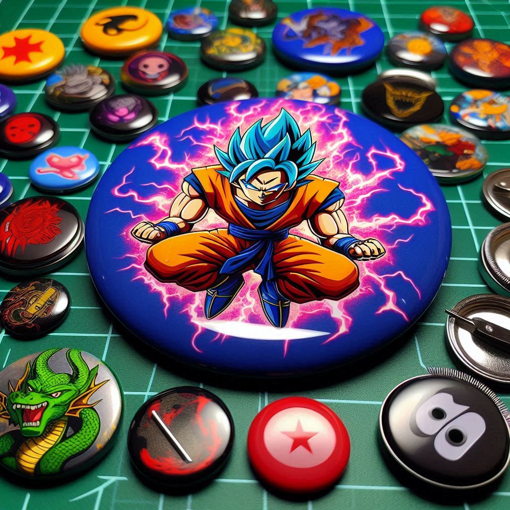 magneti calamite frigo personalizzate gadget regalini pensierini fine festa compleanno dragon ball goku