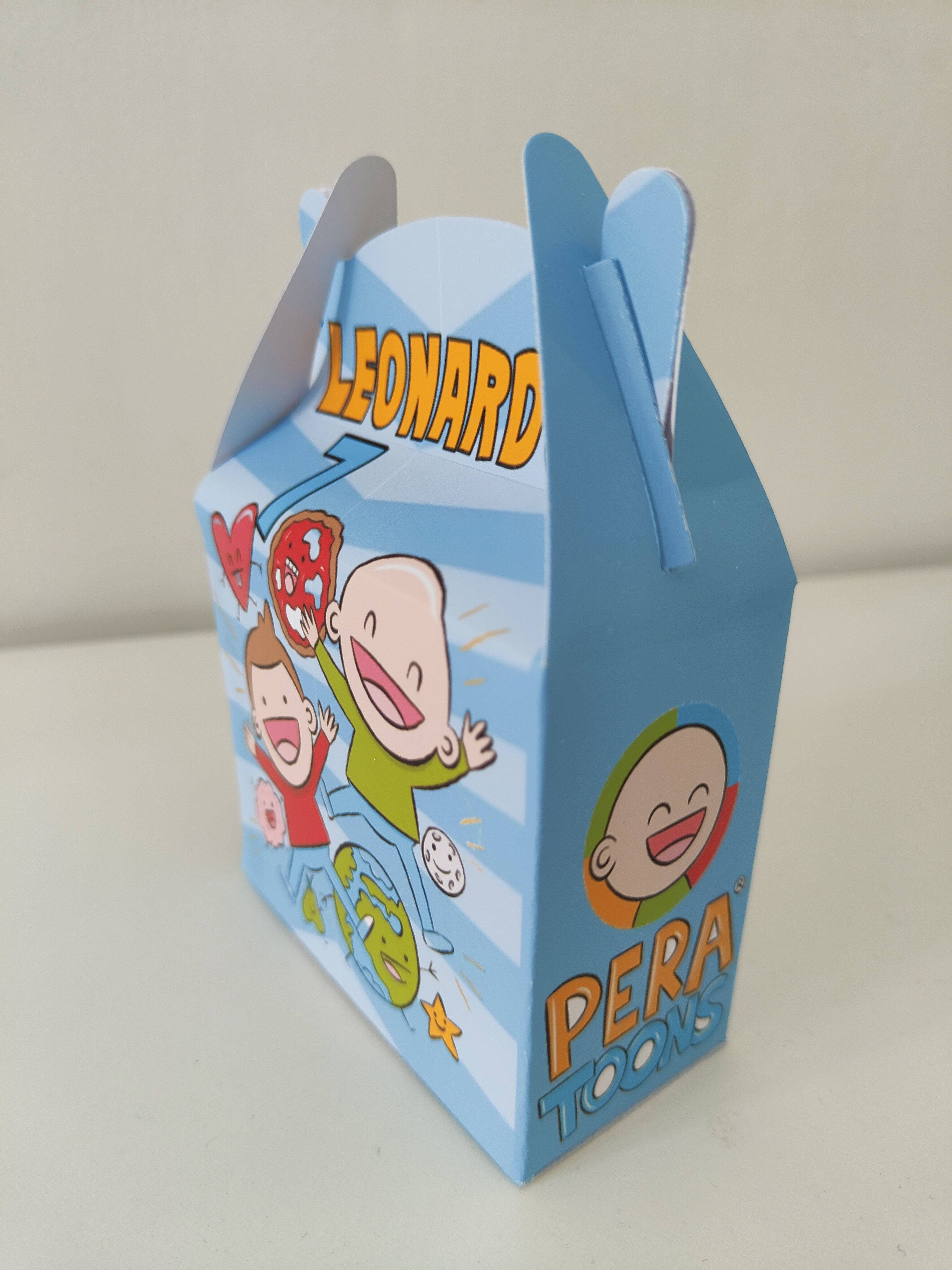 Scatolina Pera Toons personalizza porta confetti regalini festa