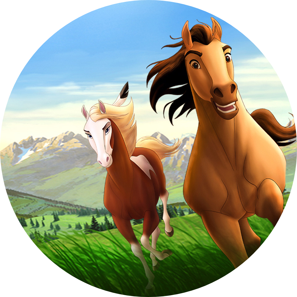 Spille Spirit cavallo personalizzabili regalini fine festa compleanno